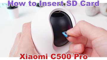 Xiaomi C500 Pro: How to Insert an SD Card (Easy Steps!)