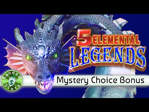5 Elemental Legends slot machine Mystery Choice Bonus