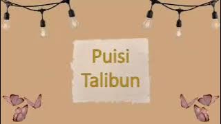 Kelompok 8_Puisi Lama 'TALIBUN' 2019A