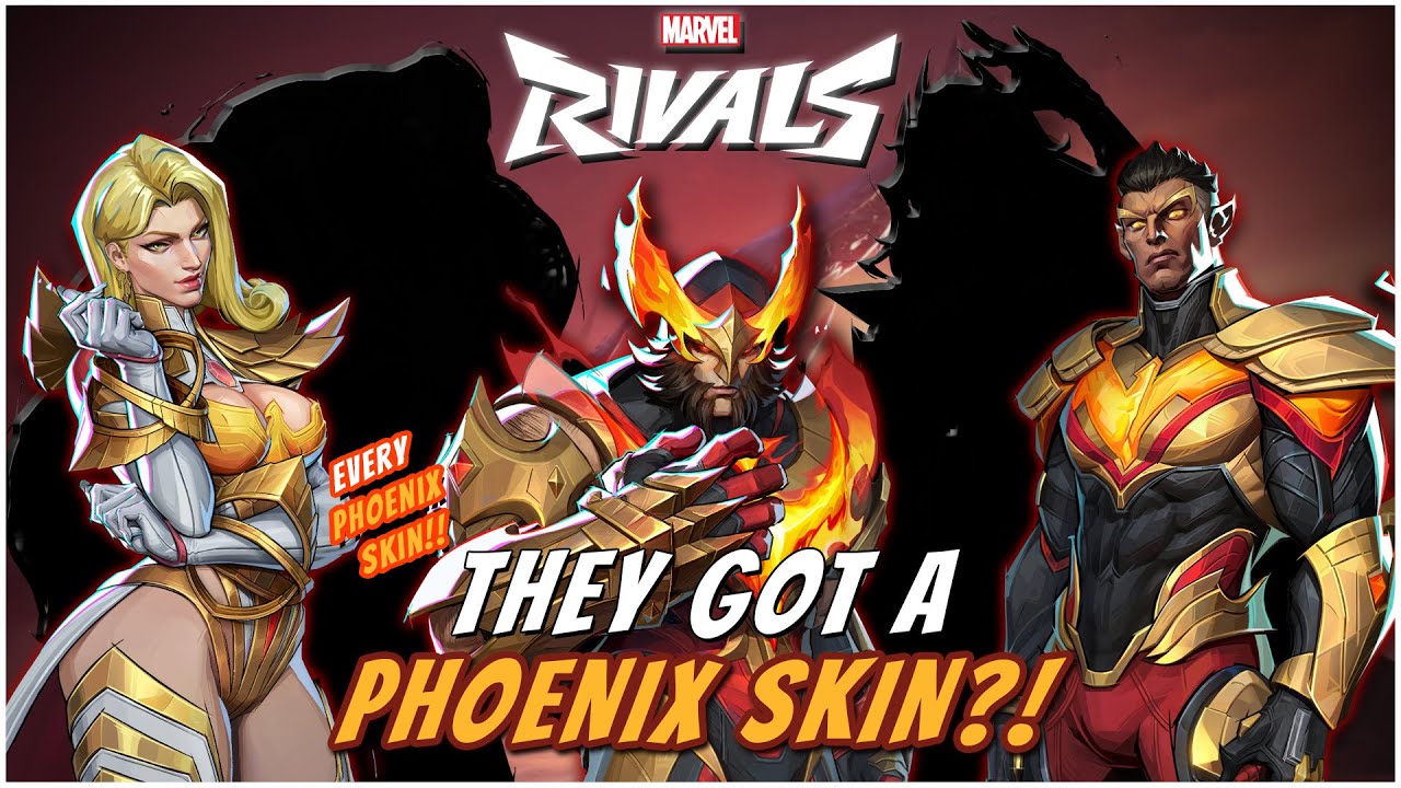 Phoenix Rifle In Rivals Secret Phoenix Skins?! | Every Marvel Rivals Phoenix Skin Explained ...