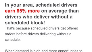 GrubHub PUSHING to Schedule Blocks? Find out why! (GrubHub Driver Tips)