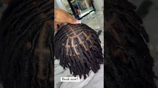 Watch me work, Retwist on starter locs😍🔥 #retwist #viral #locs #starterlocs #thehairsurgeon