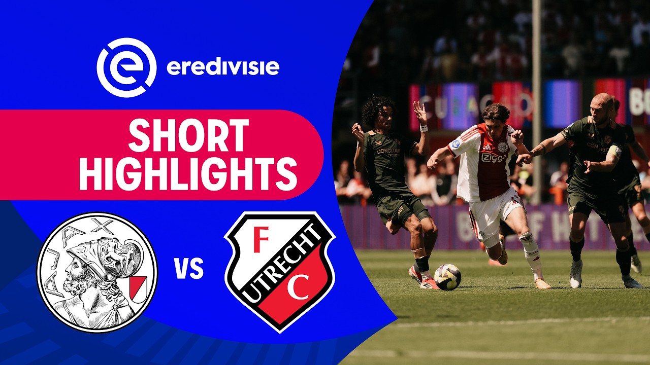 [Highlight] Dutch Eredivisie : Ajax vs FC Utrecht (24-05-69)