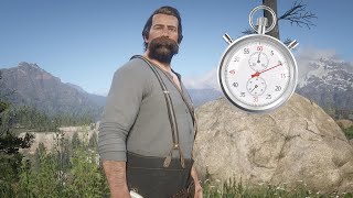 How quickly can Arthur get fat in Red Dead Redemption 2?
