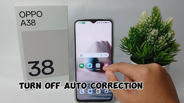 Oppo A38  |  How To Turn Off Autocorrect