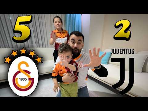 GALATASARAY - JUVENTUS MAÇI TEPKİ VİDEOSU! #galatasaray #bıgabıgaegemen