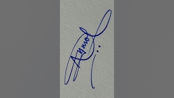 Professional Signature ✍ for Anmol❤ #shorts #short #trending #viral