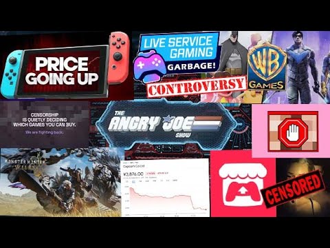 AJS News- WB Making ANOTHER Live-Service Game!, Monster Hunter Sales DOWN, Itch.io Censorship & More