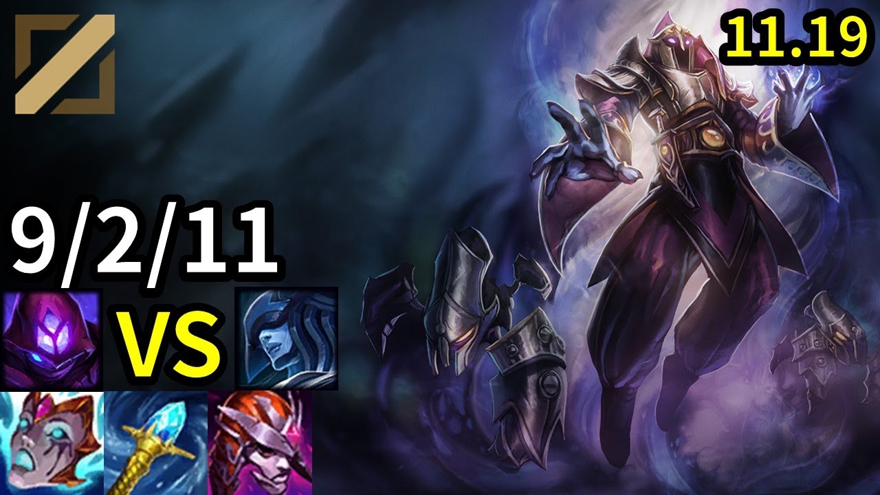 Malzahar Mid vs Lissandra - KR Master | Patch 11.19