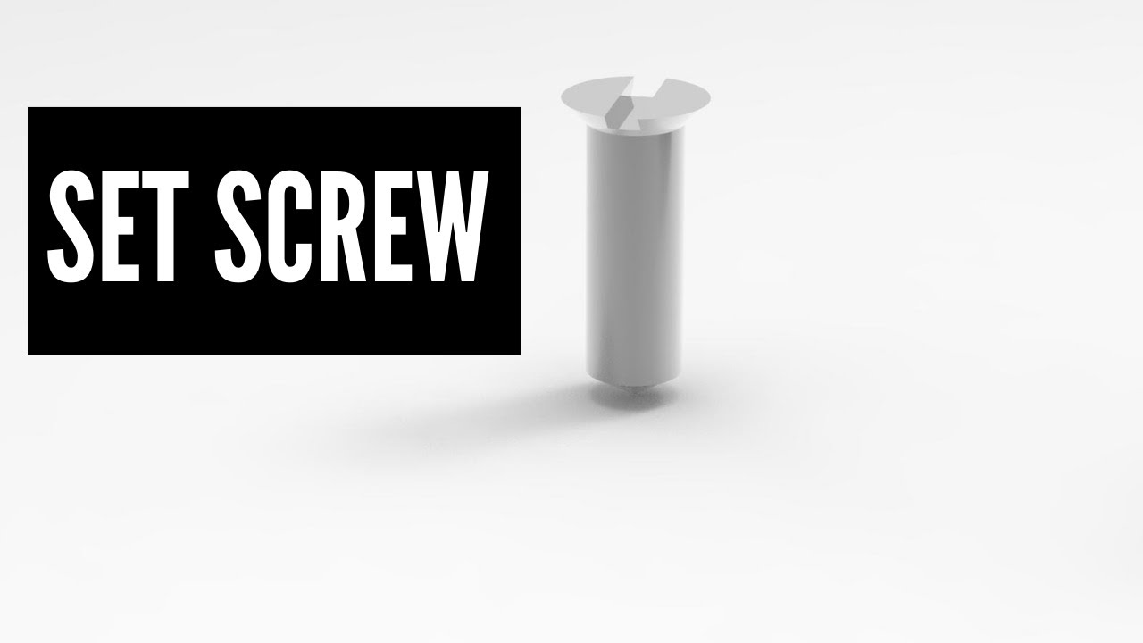 CATIA V5 - SET SCREW 1 | BENCH VICE |
