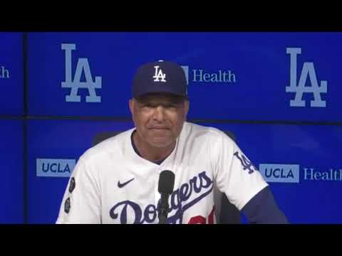 Dodgers postgame: Dave Roberts pleased with team's at-bats and response since losing streak
