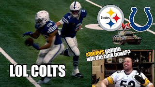 UrinatingTree Loses His MIND after Colts fumble away easy Touchdown vs. Steelers