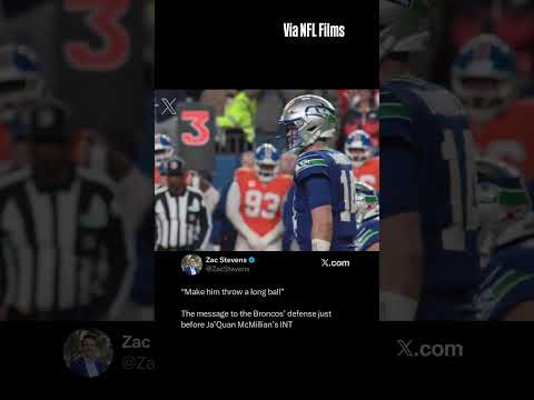 Broncos Knew They Had Darnold Where They Wanted Him 👀