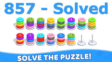 Color Hoop Stack - Level 857