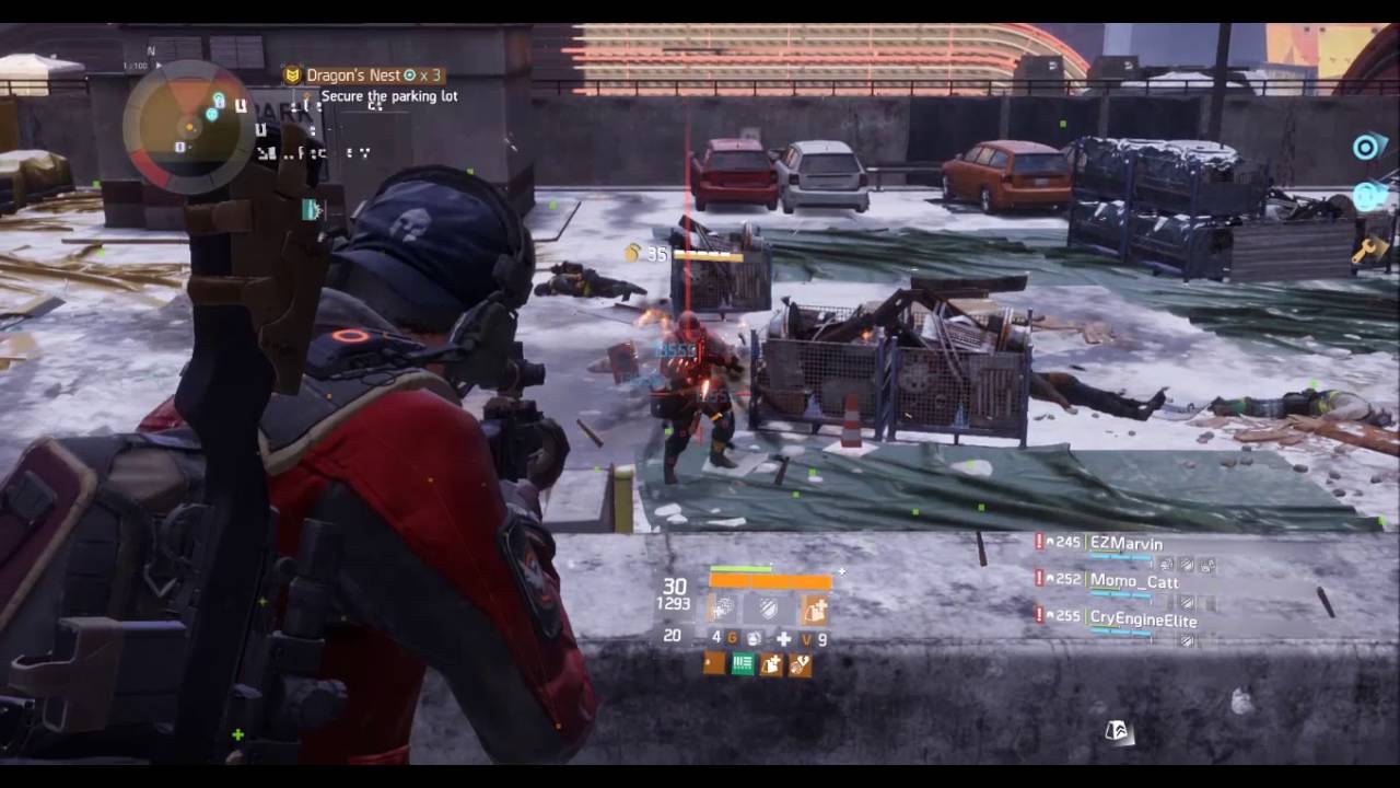 The Division - Dragons Nest Heroic Incursion 4 Horseman!