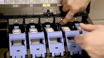 How To Change Inks on an imagePROGRAF TX Printer