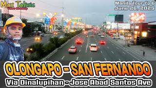 Video Roadtrip - Olongapo City to San Fernando City via Jose Abad Santos Avenue