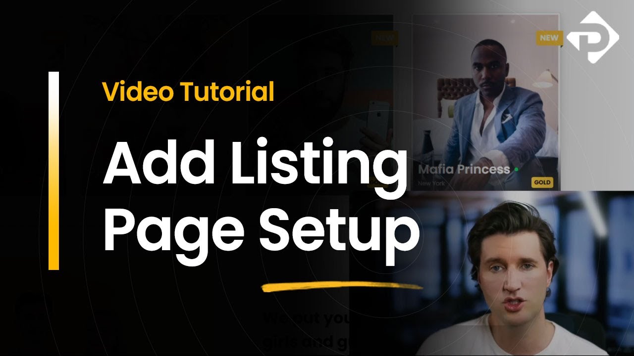 WordPress Tutorial - Add Listing Page Setup ✔️