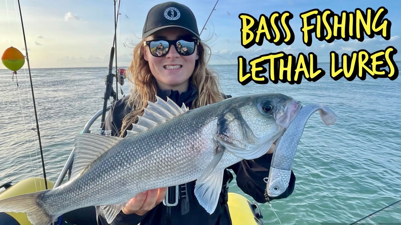 UK Bass fishing in a Rib Lethal Lures UK Includes how to set up
