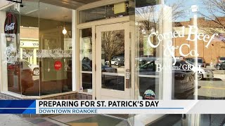 Preparing Roanoke for St. Patrick's Day