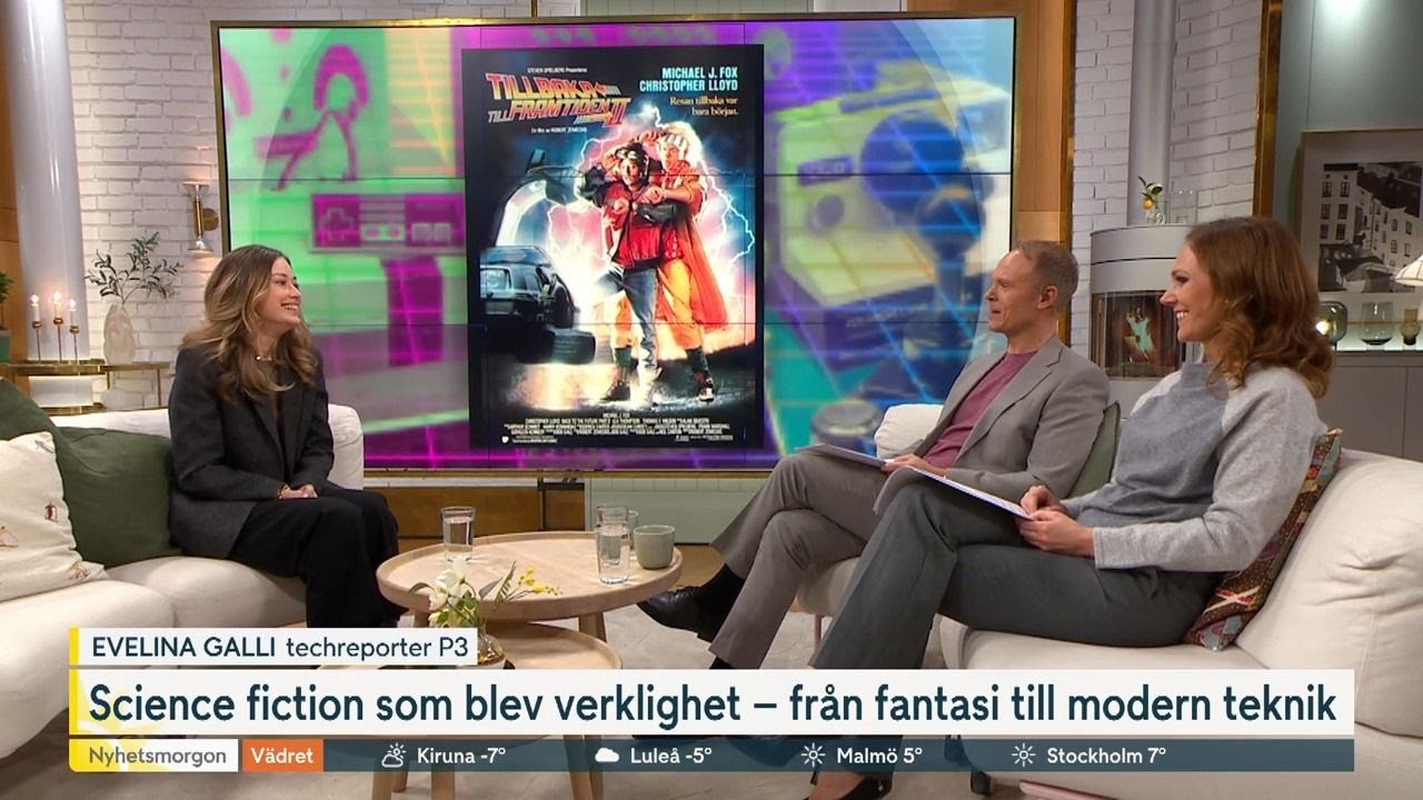 Du såg dem i science fiction-filmerna – nu finns de i din vardag | Nyhetsmorgon | TV4 & TV4 Play