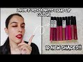 *NEW SHADES* LAKME FOREVER MATTE LIQUID LIPSTICKS SWATCHED IN NATURAL LIGHT I #reelswatches