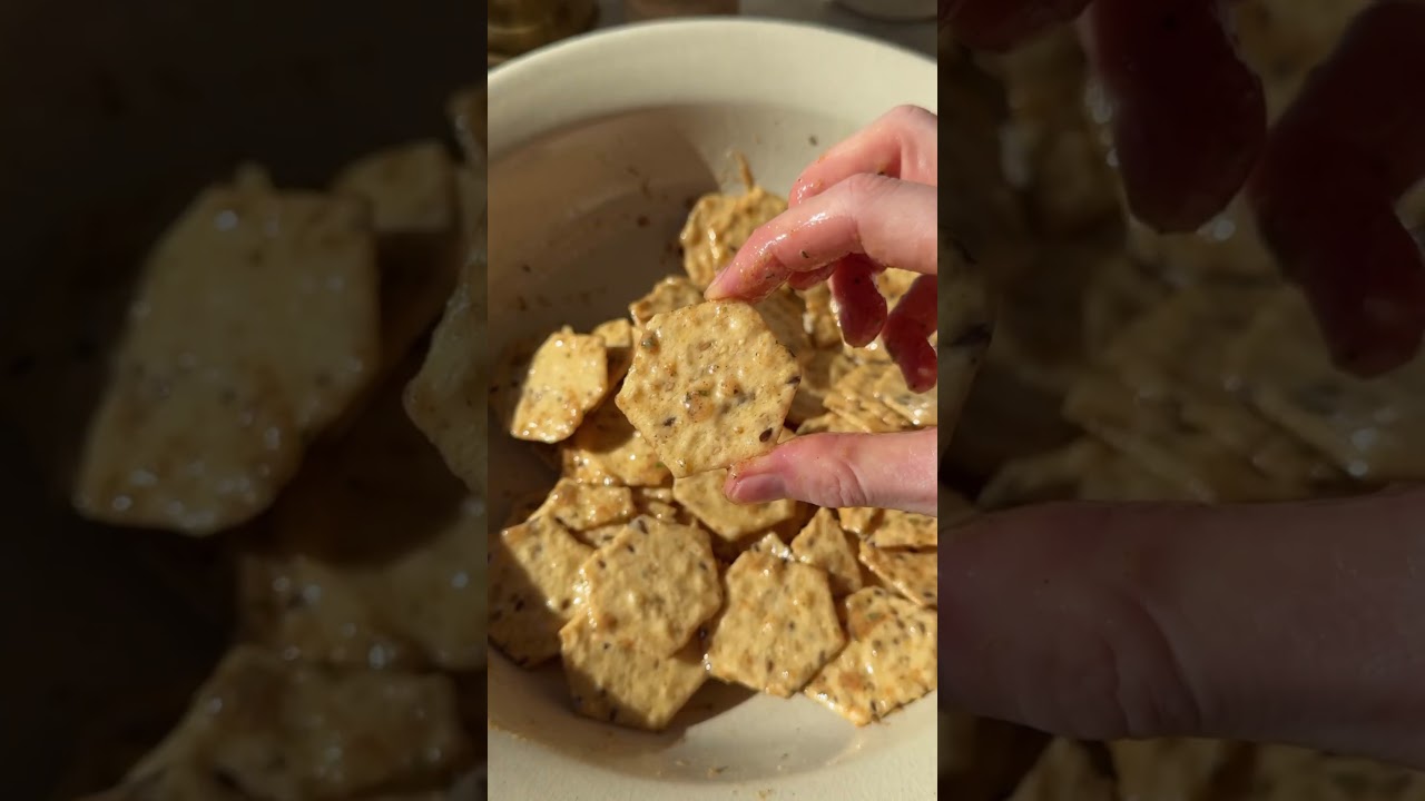 5-minute baked ranch crackers