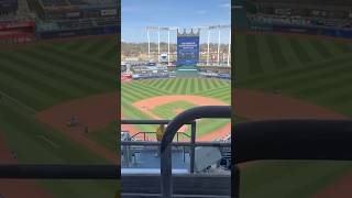 Worst Seat in Kauffman Stadium! #kansascity #kansascityroyals #royals #worstseat #cheapseats #fyp