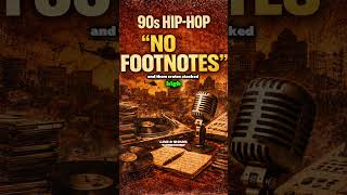 NO FOOTNOTES 🎵 #boombap #fyp #hiphop #viral #hiphop90s #foryou #timeless #lyrics #rhythm #raw