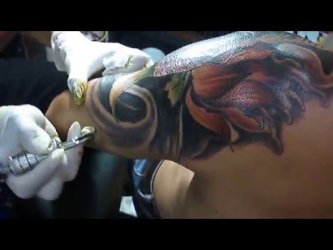 Video Một hình xăm cá chép hóa rồng, đẹp tại quán xăm... - youtube