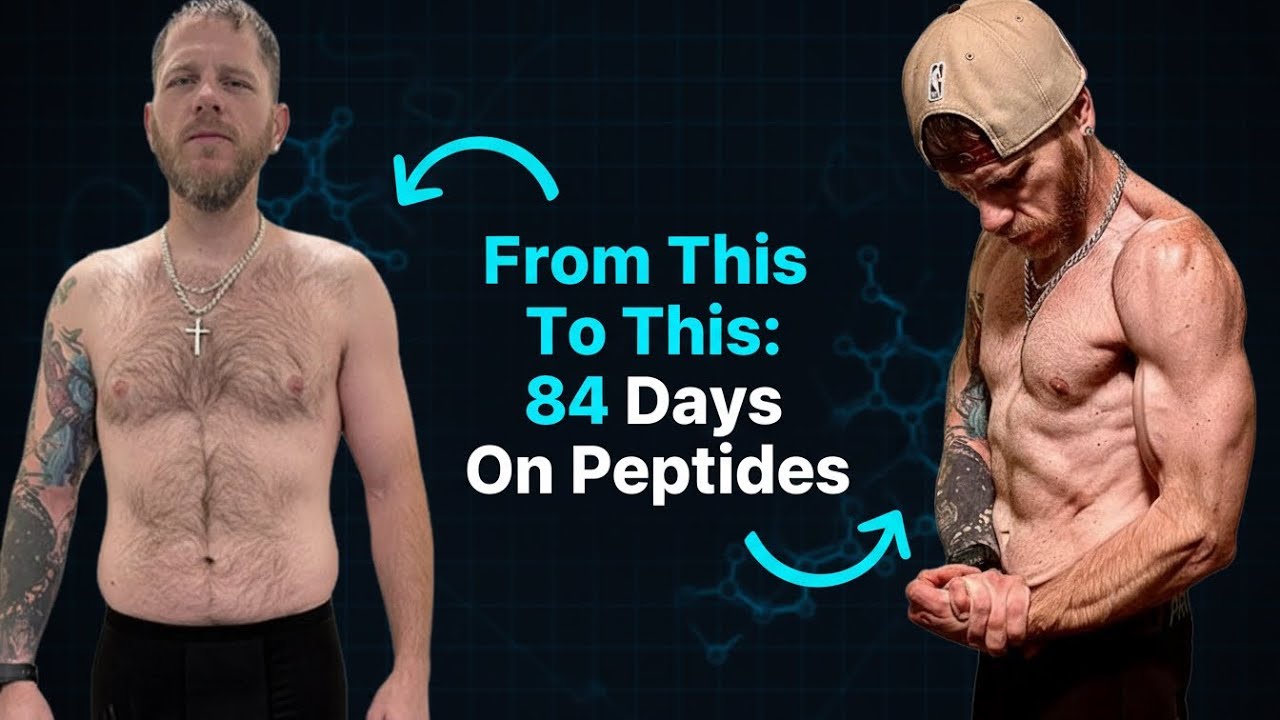 45lbs Lost in 12 weeks on Retatrutide  | 84 Day Transformation on Peptides