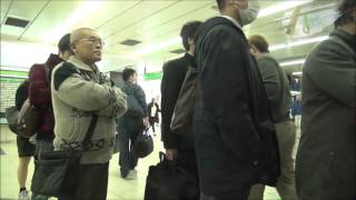 【60fps車窓】山手線E235系 営業一番電車 大崎~品川 オーバーランあり