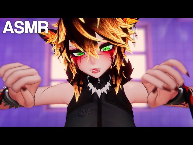Encouraging Release & Intimate Ear Scratching - VRChat ASMR [Binaural Audio + Face & Eye Tracking]