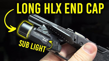 Long Streamlight HL-X End Cap On Normal TLR-7