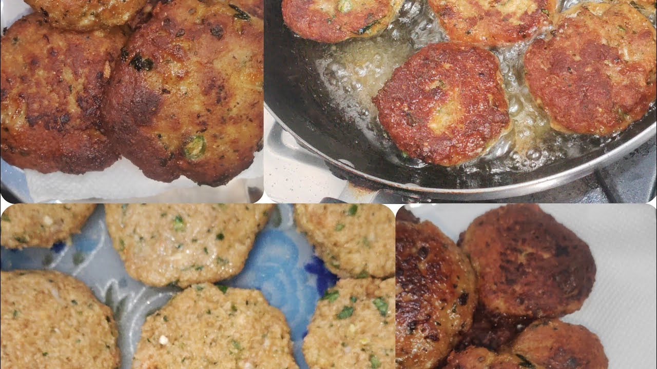 बहुत दिनों बाद आज मैं बच्चों की पसंद पर Chicken kabab बनाया 
