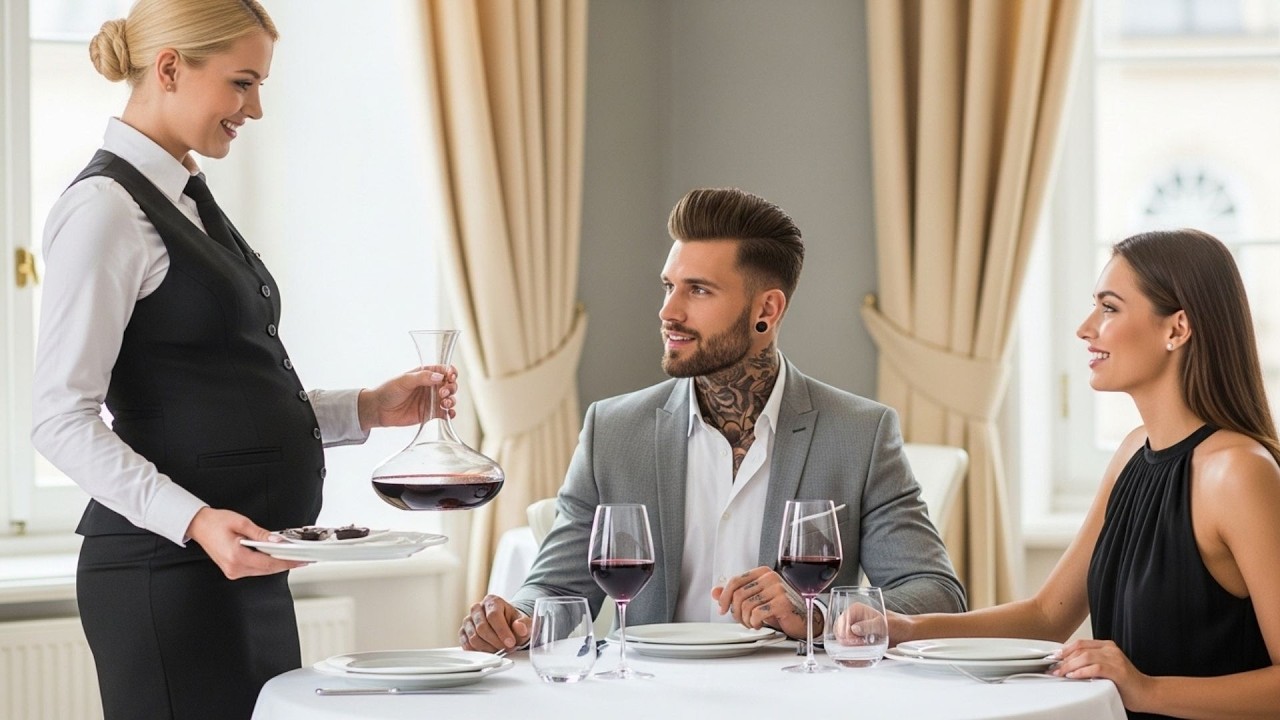 Босс мафии позвал невесту на ужин — и вдруг увидел беременную бывшую официанткой!