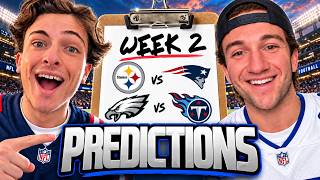 Predicting EVERY Week 2 NFL Game News