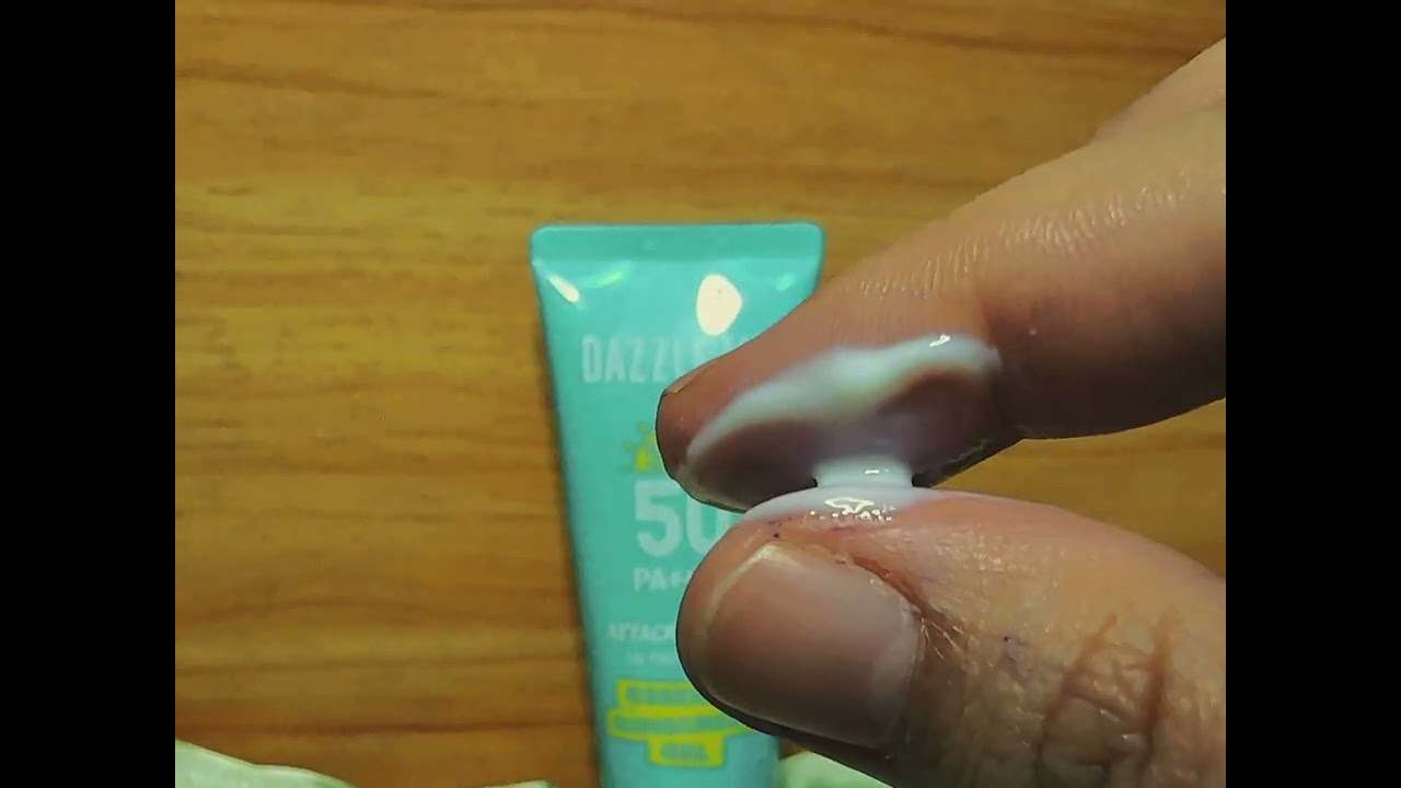 Dazzle Me Sunscreen Gel - Creative Video