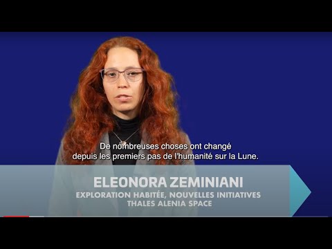 Eleonora Zeminiani - Thales au Salon du Bourget 