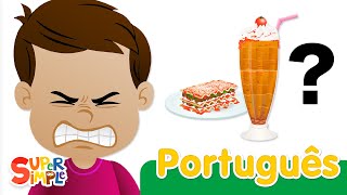 Você Gosta De Milkshake De Lasanha? Canções Infantis Super Simple Português