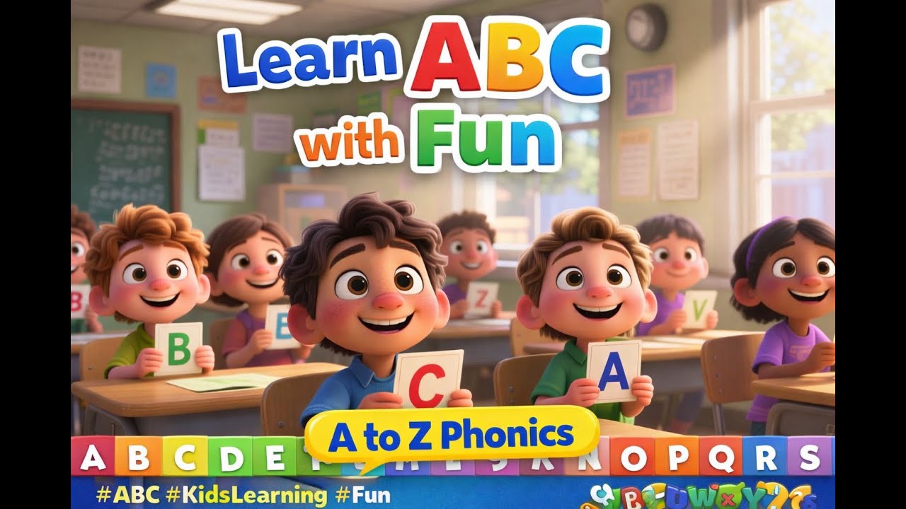 ABC Learning with Fun | Kids Educational Video | 2026 - YouTube