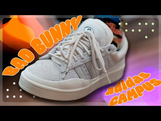 adidas gazelle silver green womens Adidas x Bad Bunny Campus Shoes – Extra Butter