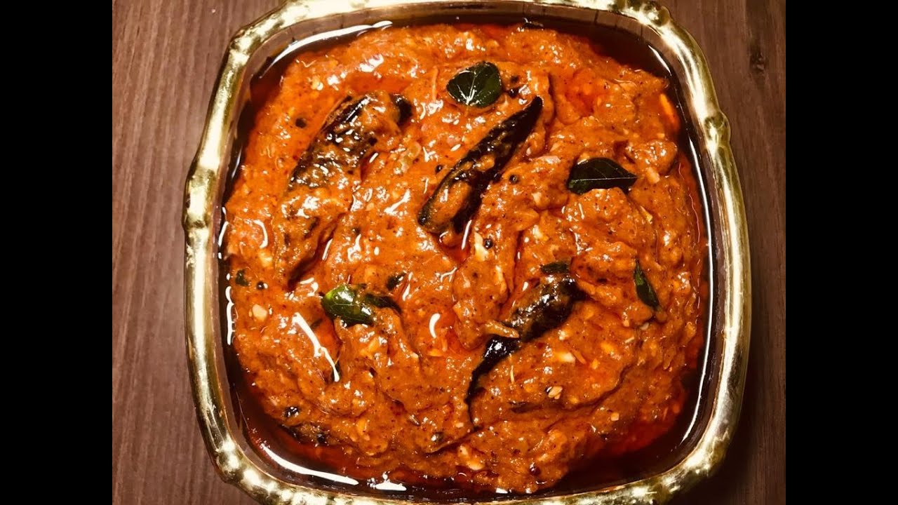 # Tomato Garlic pickle | for rice, chapati,idly,dosa #