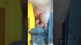 DeWalt Rack and Pinion Locking Mechanism wouldn