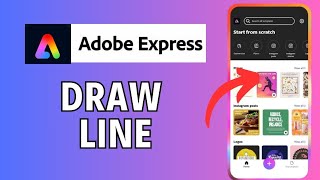 كيفية رسم خط في برنامج Adobe Express 2024؟ screenshot 5
