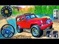 Offroad Jeep Driving Simulator 3D 2021 - Mountain Uphill Car Stunt Adventure - Android GamePlay