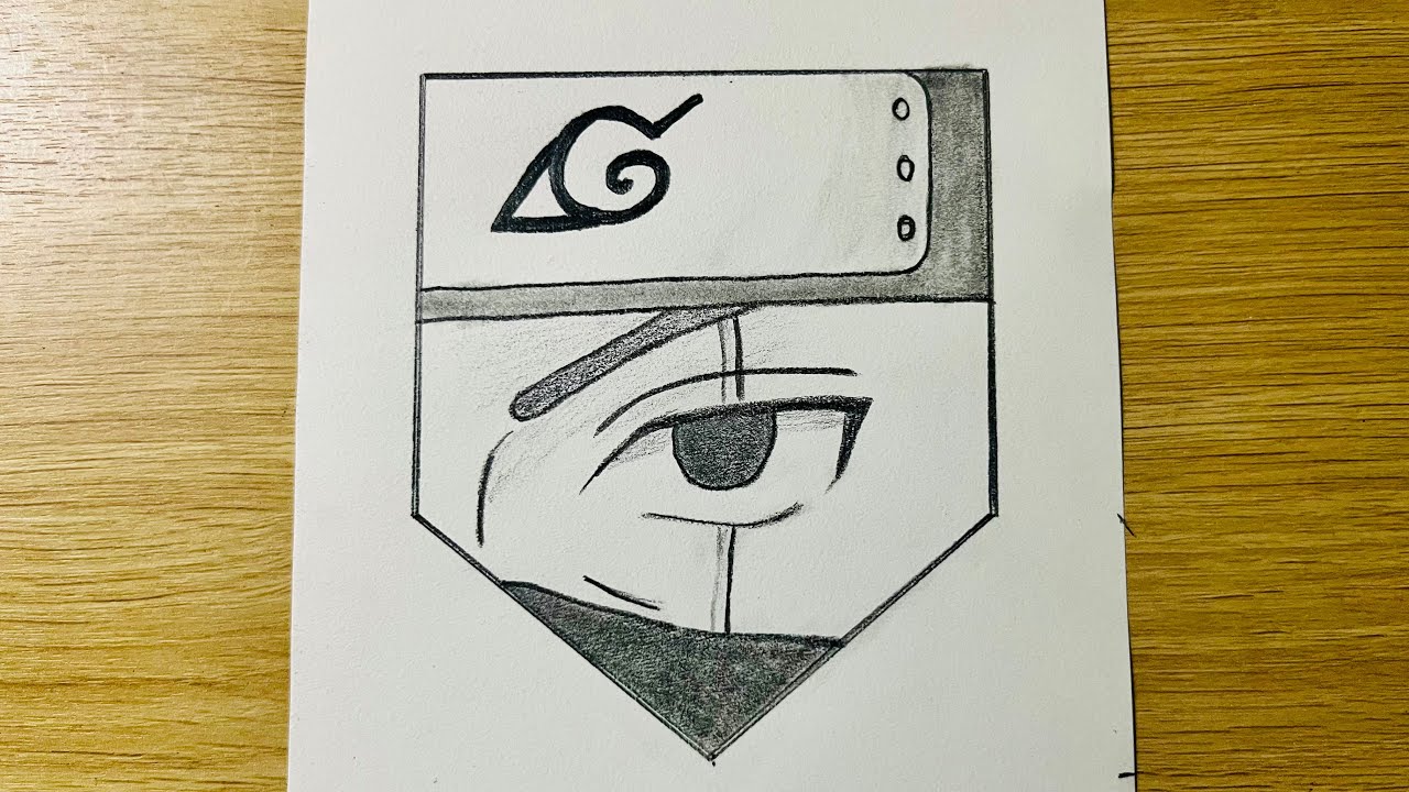 How To Draw Naruto Sad Eye / Easy Anime Drawing Tutorial / Step By Step