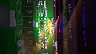 Crapless Craps Live Bubble Craps Caesars Danville VA #casino #gamble #slots screenshot 4