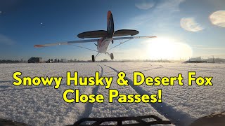 Arrows RC Husky &amp; HK Desert Fox // Snowy Close Passes