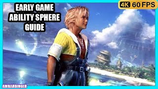 Final Fantasy X HD Remaster How to Get Ability Spheres Early Final Fantasy X X 2 Hd Remaster Easy Early Game Spheres